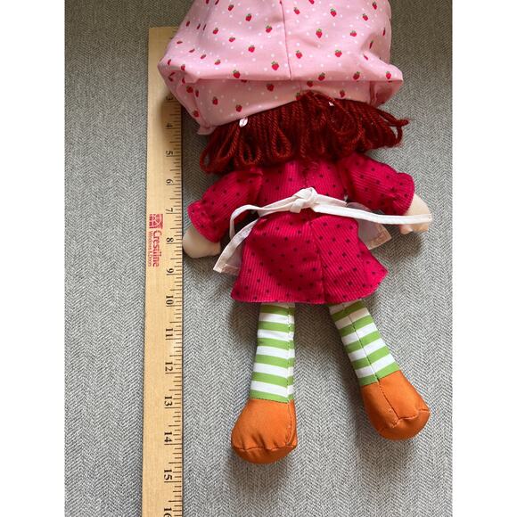 Strawberry Shortcake 14" Retro Classic Ragdoll Stuffed Character Plush - Picture 4 of 5